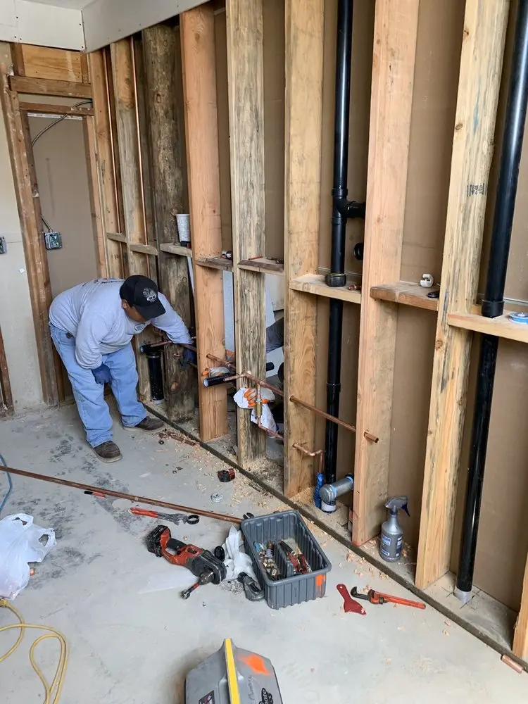 Commercial rough-in plumbing for Commercial Plumbing in Olde Grove Farm